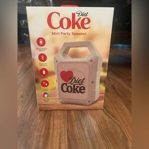 Coca Cola Diet Coke Mini Party Speaker - White and Red